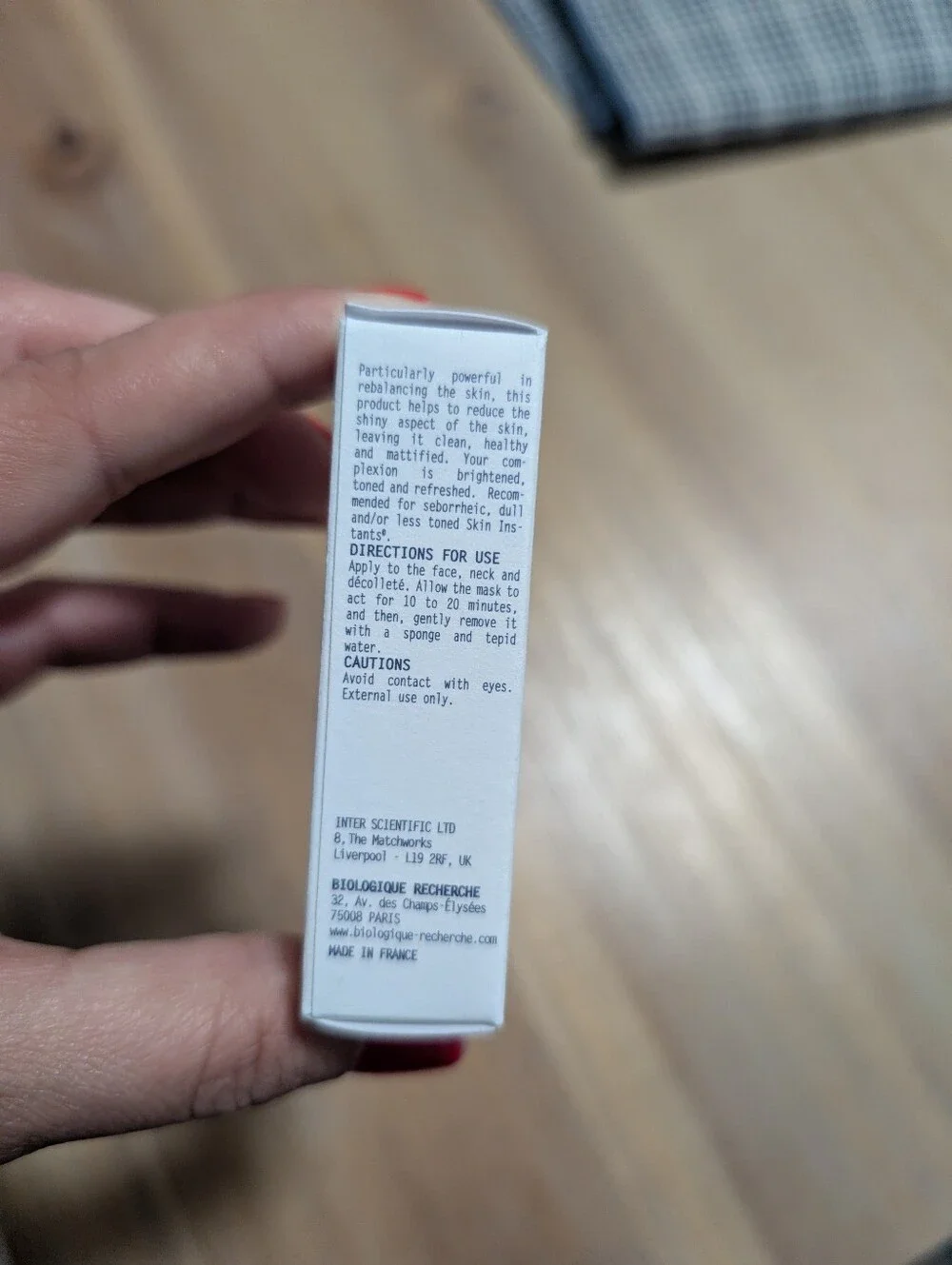 Biologique Recherche Masque Vivant